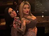 MadinaAndKatrine show pussy